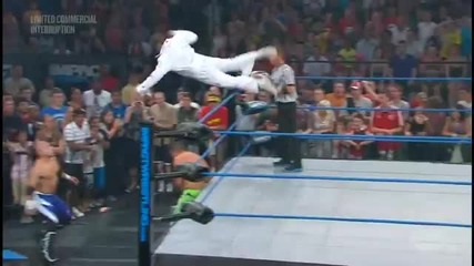 Over the Top Rope No Handed Suicide Dive - Jimmy Yang