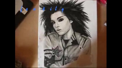 Bill Kaulitz - Painting (моя рisунkа - Bill Kaulitz) 