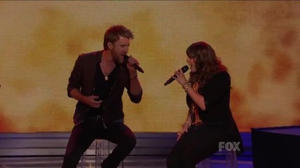 Lady Antebellum - Just a Kiss live on American Idol 05-05-