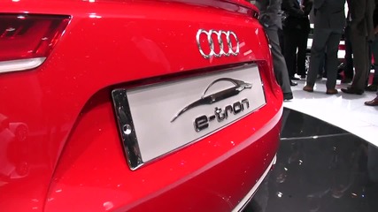 Audi E - Tron Концепция