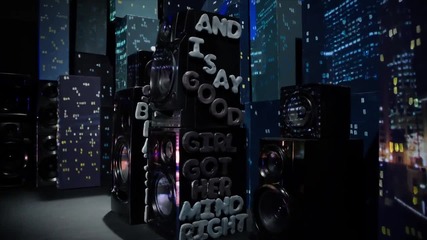 Justin Bieber - Right Here (lyric Video) ft. Drake