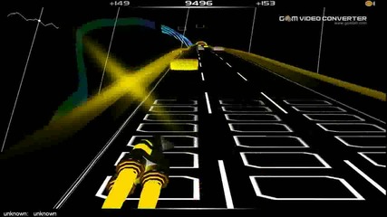 Audiosurf-david Guetta & Nicki Minaj-turn me on