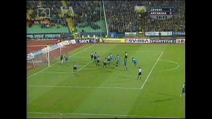 Levski - Artmedia 1 - 0