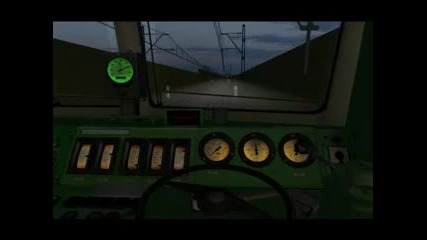 Eu07 simulator ot kabinata 