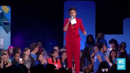 Selena Gomez speech at we day California