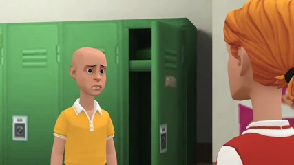 Caillou sings his theme song-suspended
