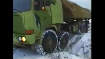 Tatra 10x10 in siberia