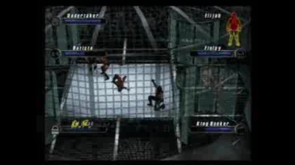 Wwe Svr 2008 Elimination Chember Match 2/2