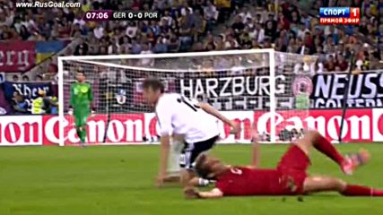 Евро - 2012 Германия - Португалия 1 тайм
