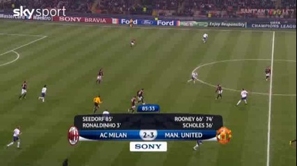 16.02 Ac Milan 2 - 3 Manchester United (репортаж) 