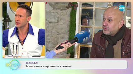 Стефан Рядков за мярката в изкуството и в живота - „На кафе” (05.01.2022)