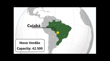 Fifa World Cup 2014 Brazil - Stadiums