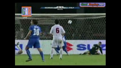 Italy 2:0 Georgia Авто гол