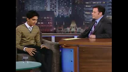 Dev Patel (slumdog Millionaire) при Jimmy Kimmel Live