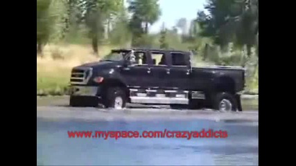 Offroading Ford F650