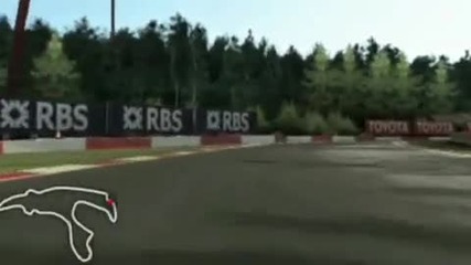 F1 - A lap of Spa - Francorchamps. Belgium 2008 