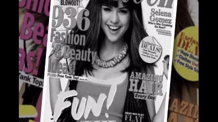 Selena на корицата на списание seventeen 