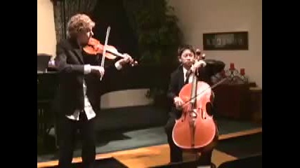 Super Mario Bros. for Violin and Cello by Nathan Chan and Alex Fager (360p) 