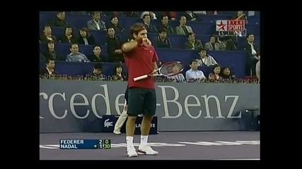 Nadal vs Federer - Shanghai 2007! - The Full Match! - Part 2/6!