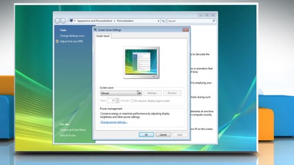 Windows® Vista: Personalized Screen saver