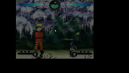 Naruto Battle Arena 2 Mugen ( Chidori and Rasengan ) - Burnin Up