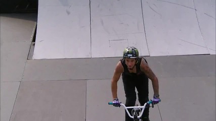 Dew Tour - Kyle Baldock Wins Ocean City Pantech Open - Bmx Park Finals Run 1