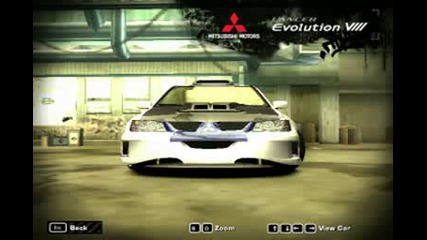 Nfs Most Wanted Mitcubishi Evo 8