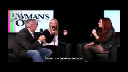 Entrevista de Demi Lovato no Jingle Ball da Kiss Fm 108 (legendado)