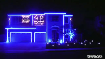 Halloween Light Show 2011