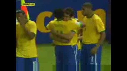 Brazil vs Croatia Kaka Goal