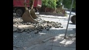 Паднаха оборотите на търговците от ул. „димитър Талев заради ремонта на улицата