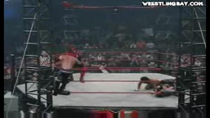 Ultimate X:alex Shelly vs Chris Sabin vs Jay Lethal vs Creed vs Suicide - Destination X