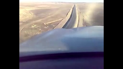 Landing On Road 