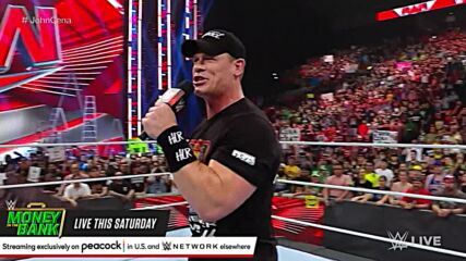 John Cena gives an emotional thank you to the WWE Universe: Raw, June 27, 2022