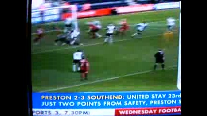 Southend Vs Preston Nord End - Goals
