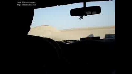 Джип offroad В Пустинята Сахара
