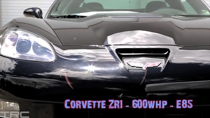 Corvette Zr1 600hp срещу Honda Civic 570hp