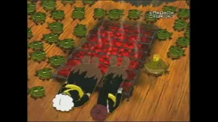 Courage the cowardly dog - Feast of the bullfrogs (s03ep64) , bg audio 