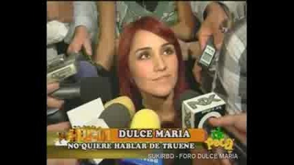 Dulce no quere hablar de su ruptura com Pablo Dpoca