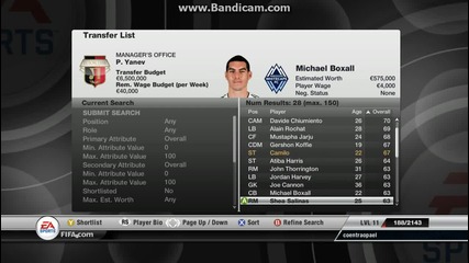 Fifa 12 Manger Mode (локо Пловдив) Ep. 1