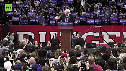 Bernie Sanders draws thousands to rally in New Jersey