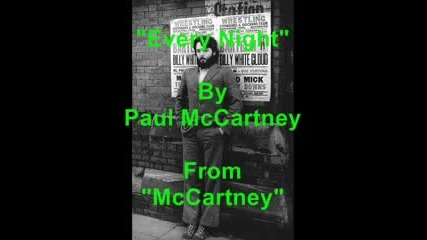 Every Night - Paul Mccartney 1970 