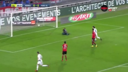 Рен - ПСЖ 0:1 /първо полувреме/