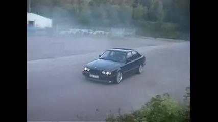 Дрифт с откачено Bmw