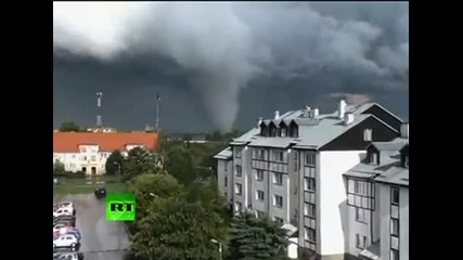 Торнадо в Полша - Зрелище