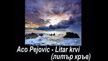 Aco Pejovic-litar krvi prevod