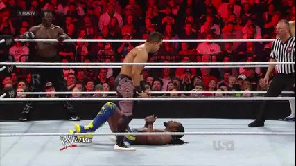 Wwe Raw 27.02.12 R-truth & Kofi Kingston vs Epico And Primo vs Dolph Ziggler And Jack Swagger