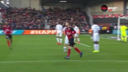 Гингам - Лион 2:1 /първо полувреме/