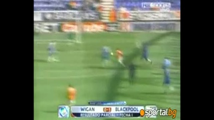 Уигън - Блекпул 0:4