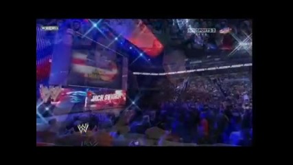 John Cena & Randy Orton vs Jack Swagger & Batista Part 1-2